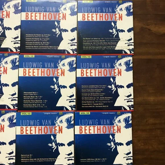 Ludwig Van Beethoven Complete Works 46 CD Collection Box Set